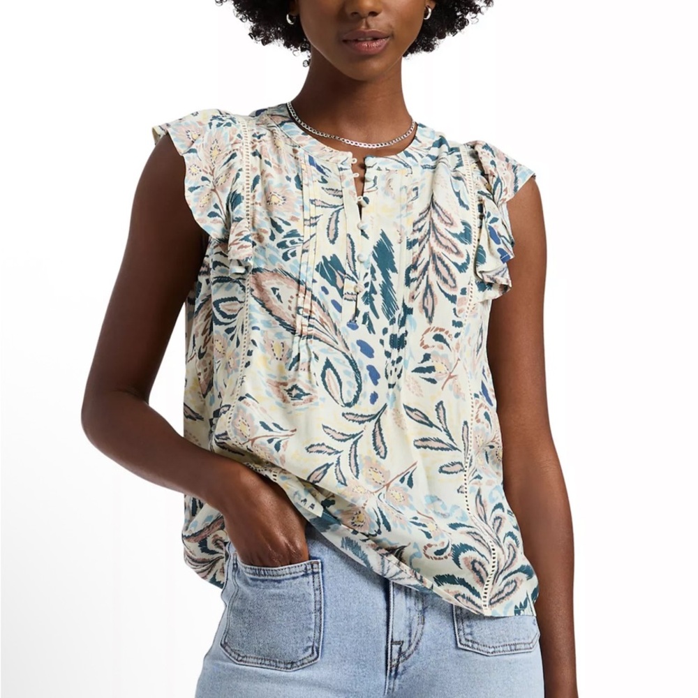 Buffalo Jeans Sophianna blouse top XS new